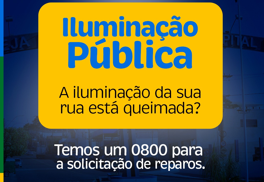 ILUMINAÇÃO PÚBLICA